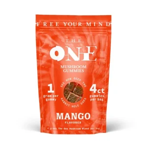 The One Mushroom Gummies Mango Flavored