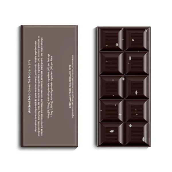 Entheo Dark Chocolate & Sea Salt Bar - Image 2
