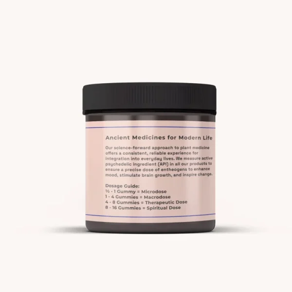 Entheo Peach Vegan Psilocin Gummies Mushroom - Image 2