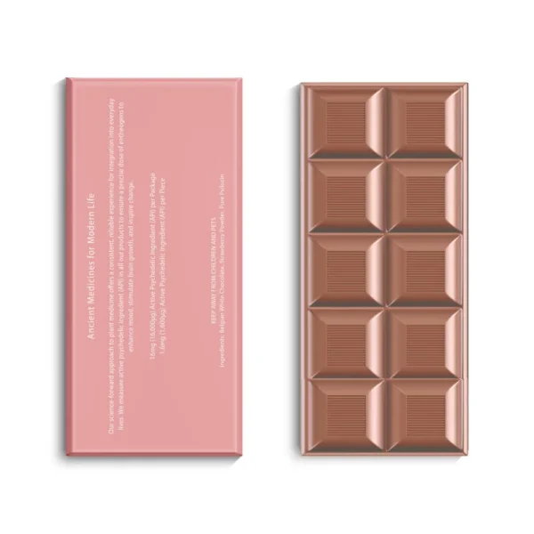 Entheo Strawberries & Cream Chocolate Bar - Image 2